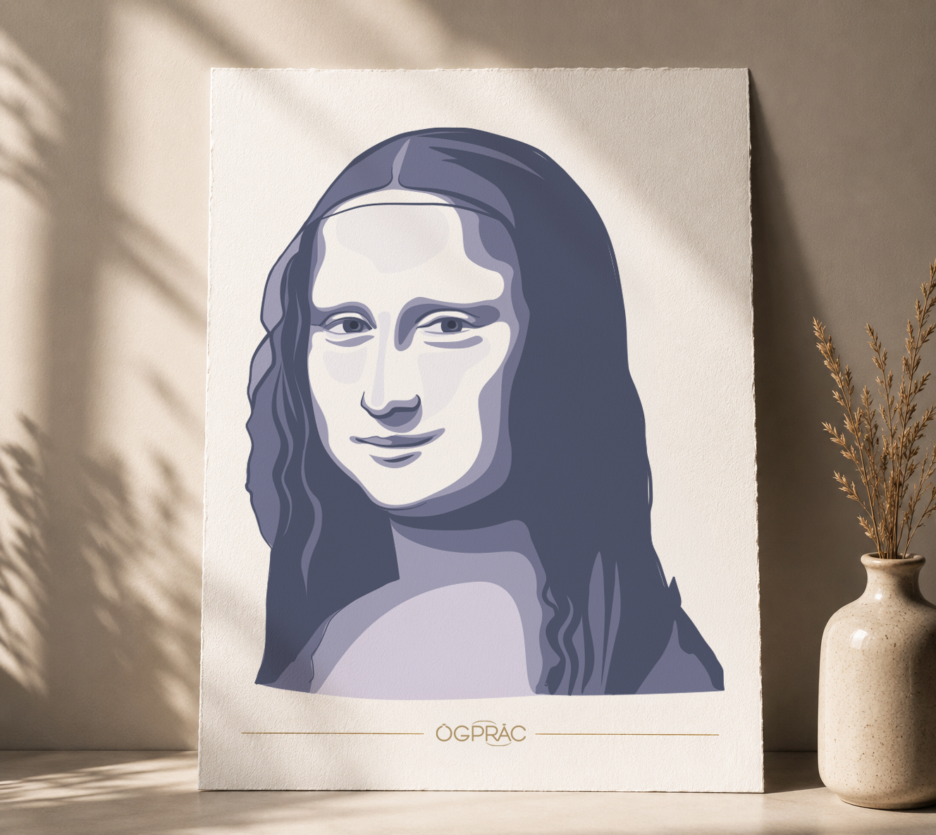 ÖGPRÄC Mona Lisa Illustration