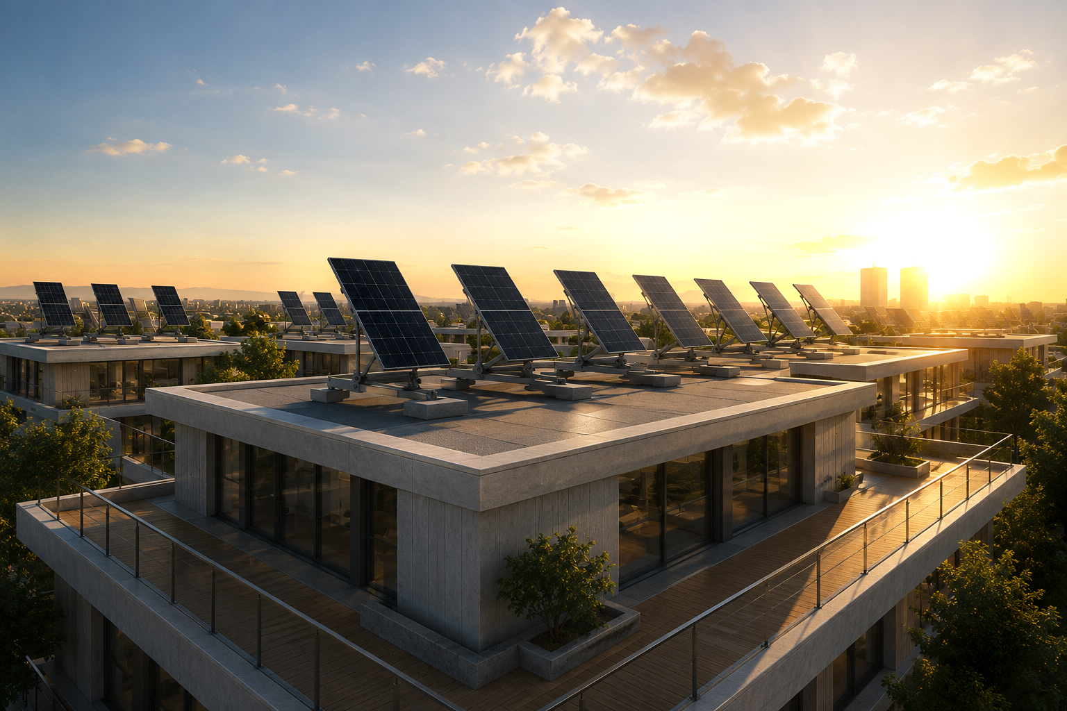 SOLART Hero mit Solarpaneelen